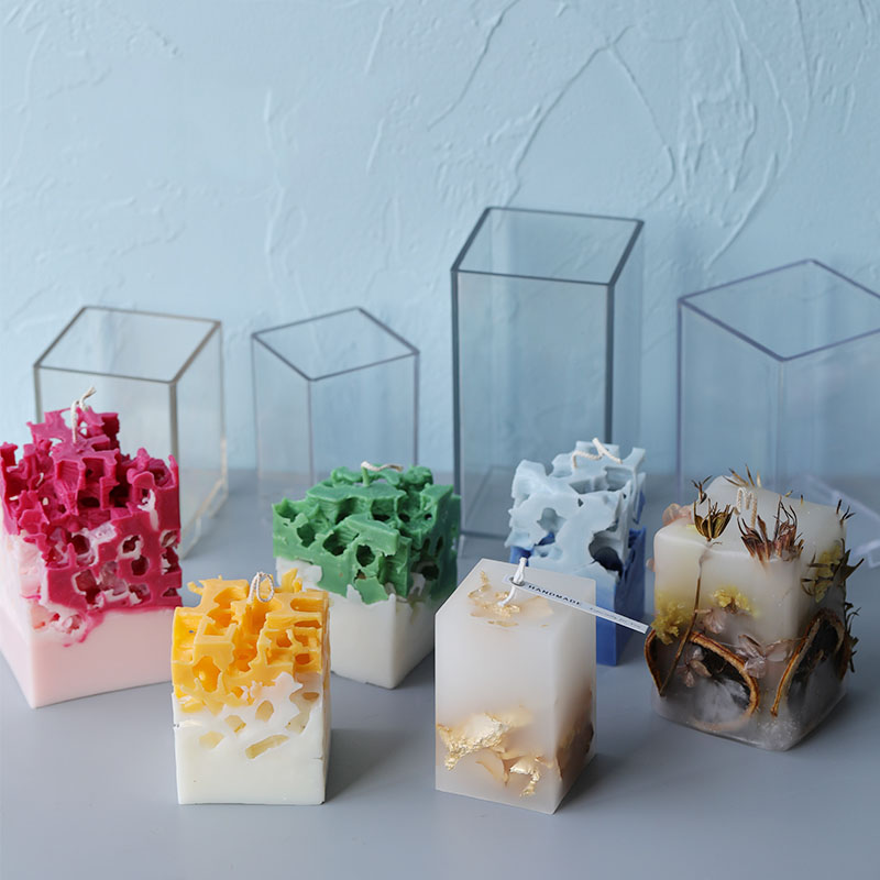 Candle Making Workshop - 3D Quadrat Rechteck Spalte Kerze Form
