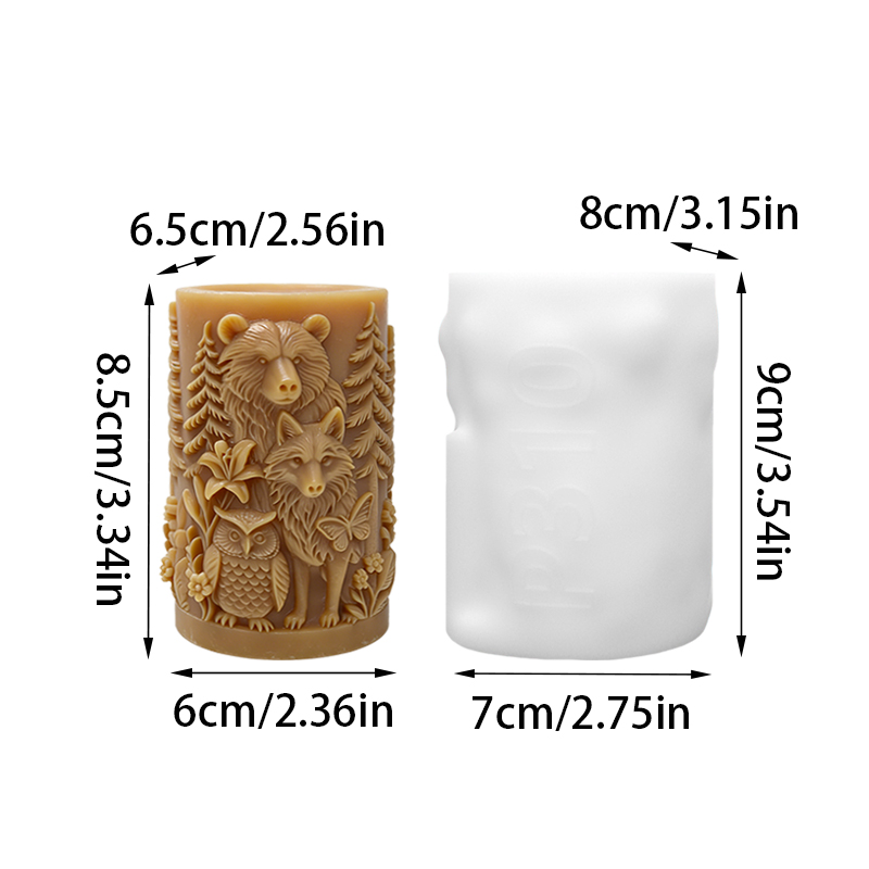 【Waldtier-Kollektion 3D-Kerzen – Candle Making Workshop Bewertung und Preis