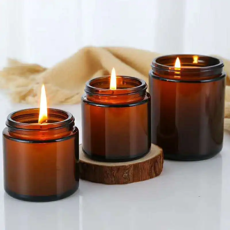Glas-Kerzengläser, 4oz Bernste – Candle Making Glass Jars Bewertung und Preis