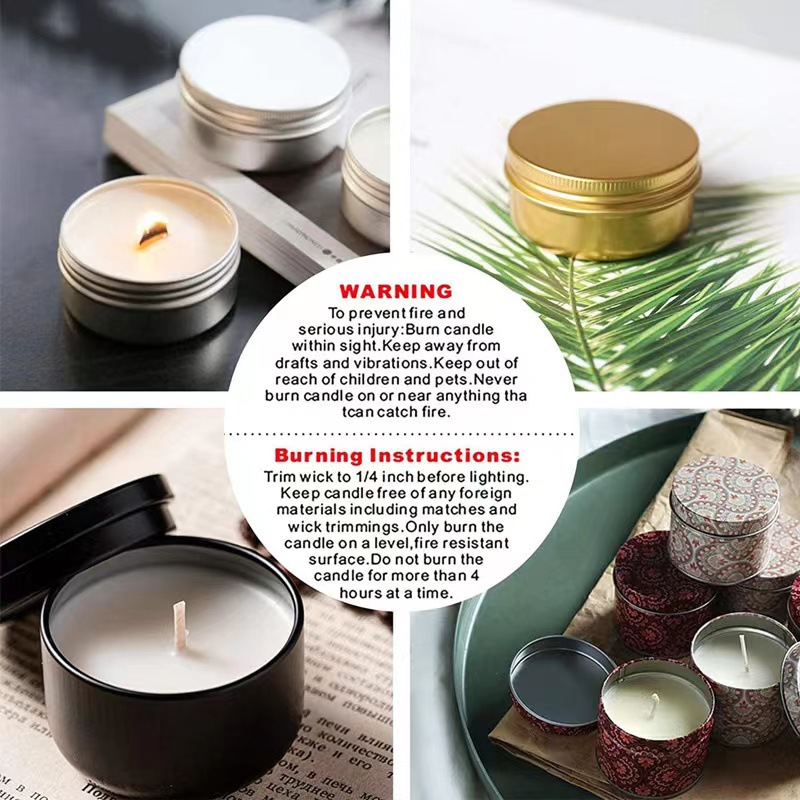 500 Stück weiße Kerzen-Warneti – Candle Warning Label Bewertung und Preis