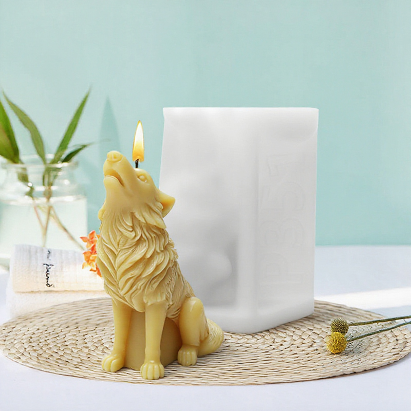 Schneefeld-Wolf im Mondlicht K – Candle Making Workshop Bewertung und Preis