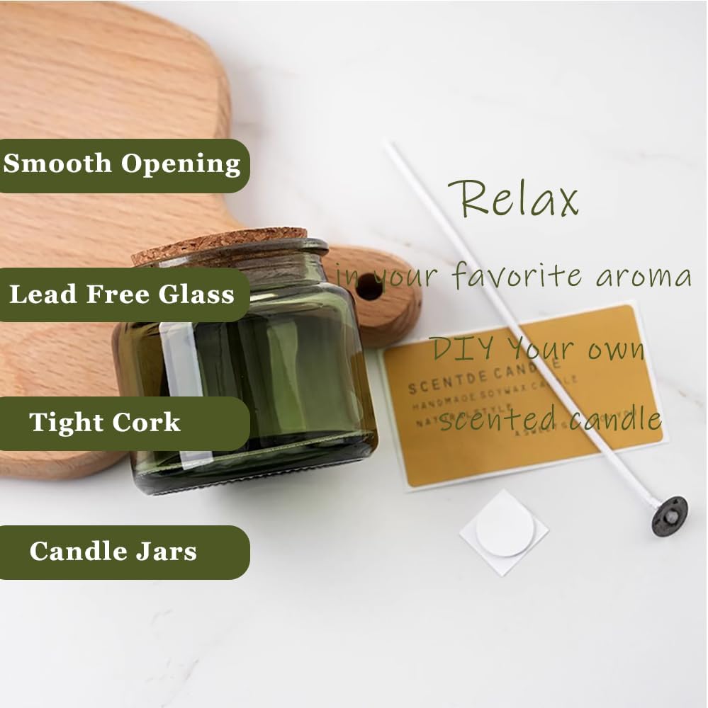 100ml kleine Glasflaschen, Min – Candle Making Glass Jars Bewertung und Preis