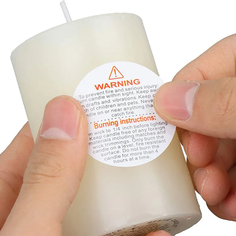 500 Stücke Kerze Warnung Etike – Candle Warning Label Bewertung und Preis