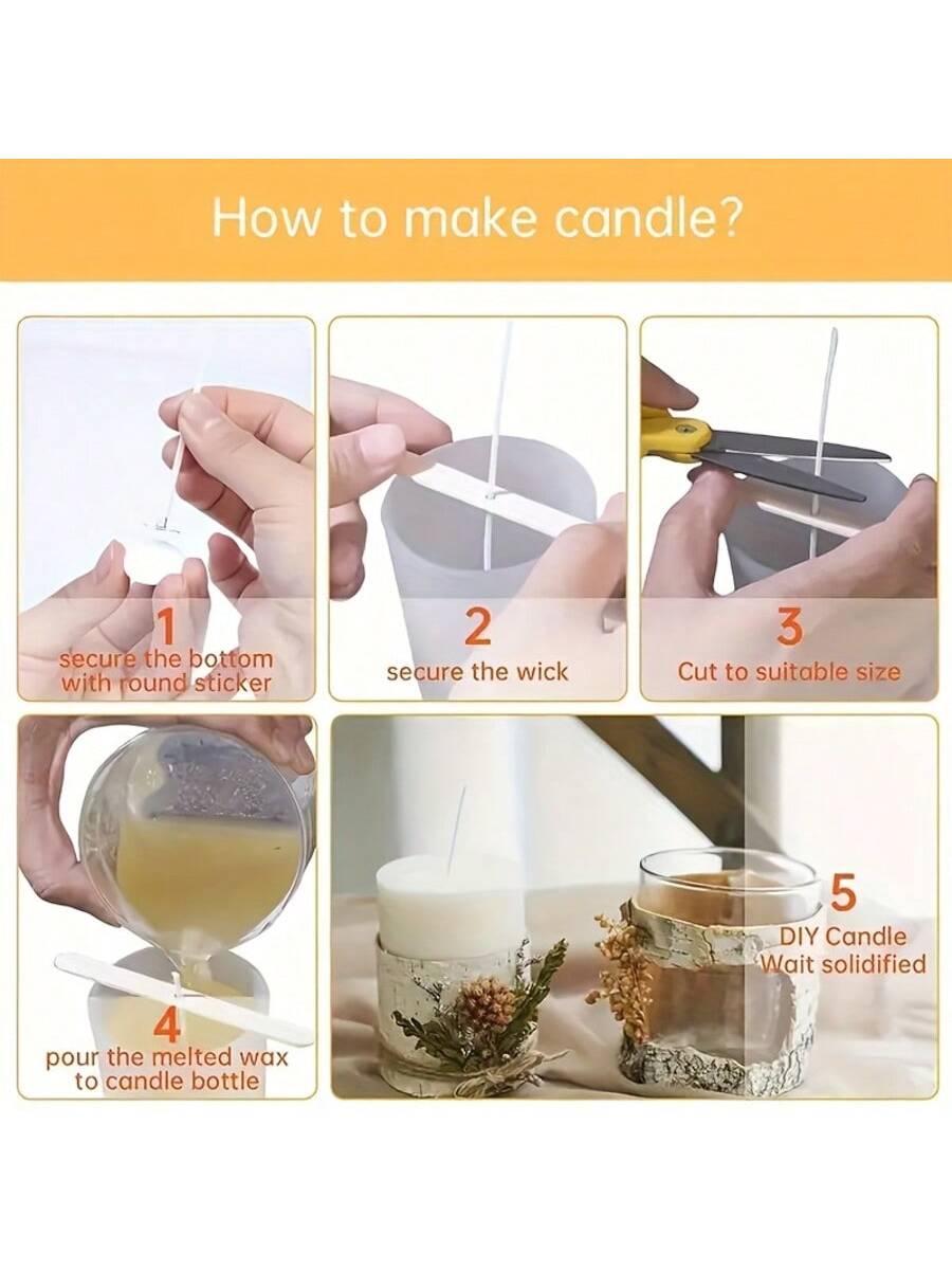 310/510-teiliges Kerzenherstel – Candle Warning Label Bewertung und Preis