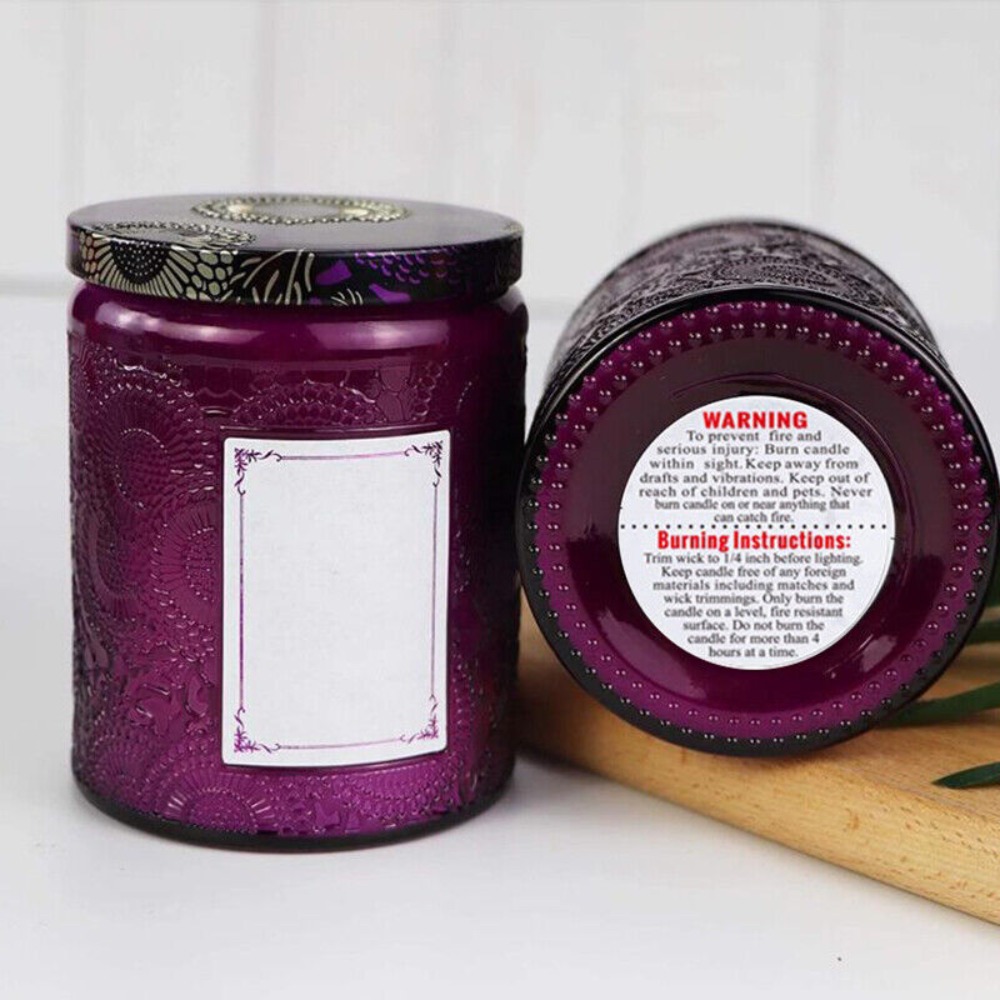 Selbstklebendes Etikett, kreis – Candle Warning Label Bewertung und Preis